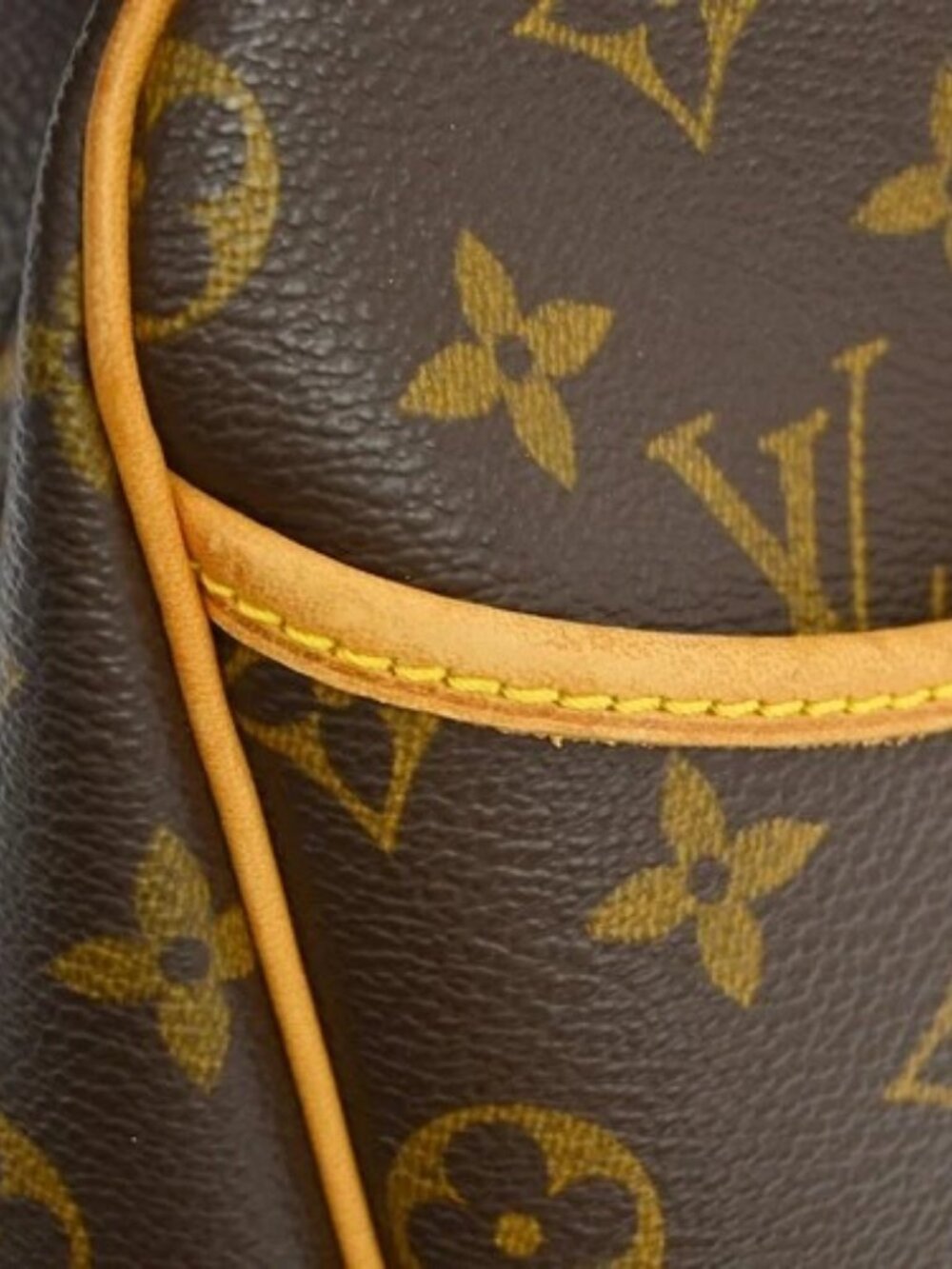 BUYIT03 LOUIS VUITTON DEAUVILLE BOWLING BUSINESS HANDBAG MONOGRAM MB0042 - Picture 6 of 14